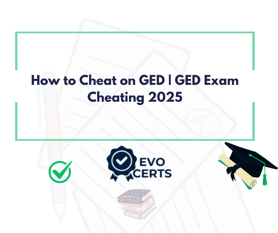 How to Cheat on GED | GED Exam Cheating 2025